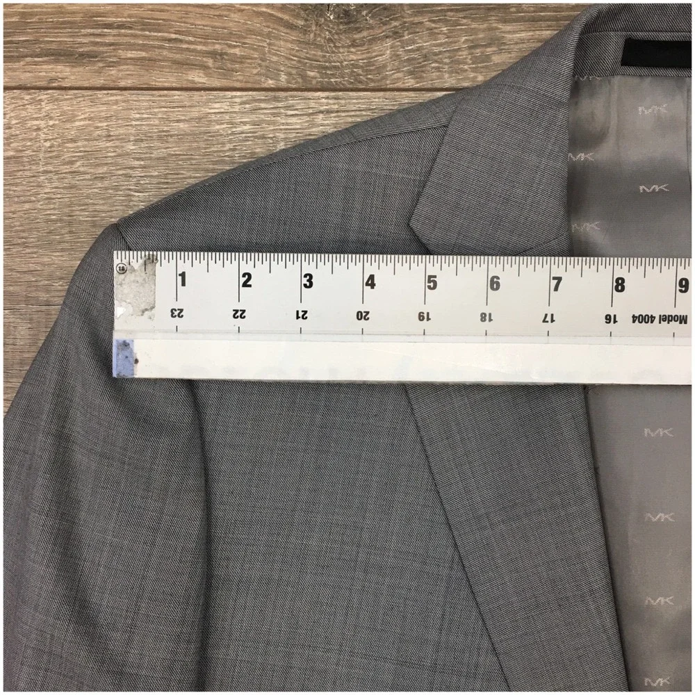 MICHAEL KORS Mens Blazer Sport Coat Casual Jacket Size 44R Classic‎ Wool Suit